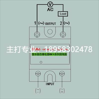 RAM1A60D125假冒必究A125可控硅覆铜技术DCB单相固态继电器125Z