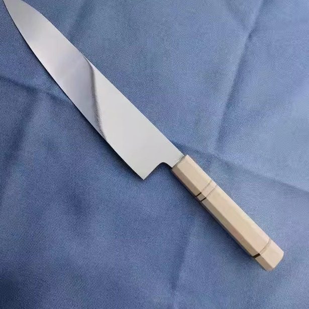 VG10钢日本牛刀镜面厨师刀