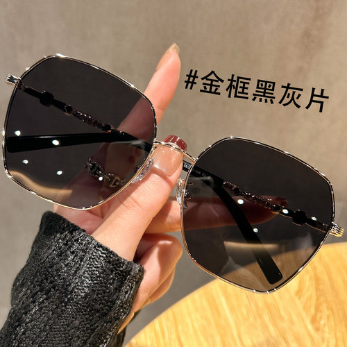 大框高级感偏光墨镜女款防紫外线