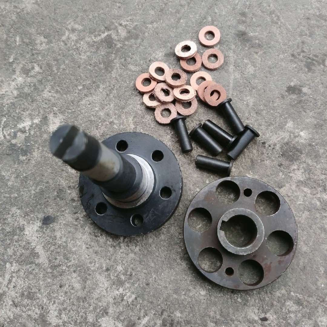 齐齐哈尔X6132/X5032A铣床配件5201联轴器5202B 联轴器小轴橡皮圈