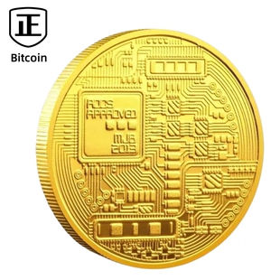 世界钱币比特B美国纪念币硬礼物送人 纪念Bitcoin金币BTC外币美元