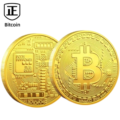 【批发比特币BTC加厚款】欧美ETF纪念币数字货币圈送礼纪念章礼品