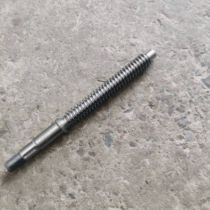 广州机床厂C6132A1 C61140车床配件603尾丝杆T22*5长261尾螺母机