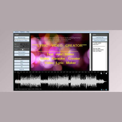 Lyric Video Creator Professional v6.2.2 (Win)