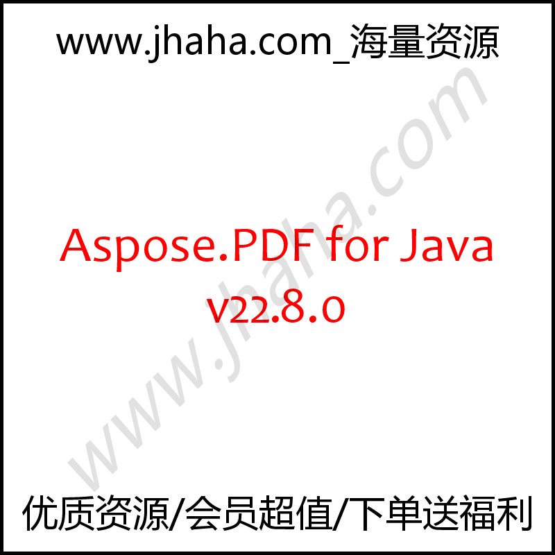 Aspose.PDF for Java v22.8.0
