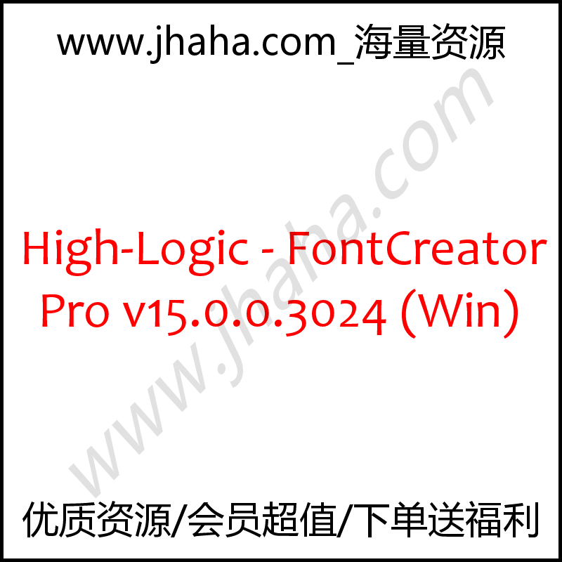 High-Logic - FontCreator Pro v15.0.0.3024 (Win)
