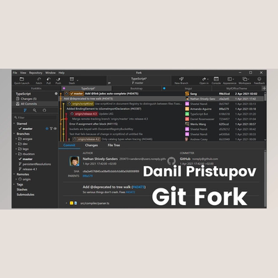 Danil Pristupov Git Fork v2.10 for Win & macOS