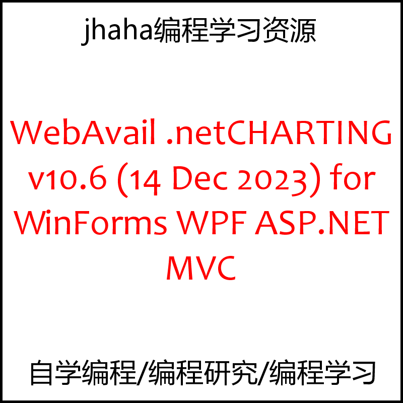 WebAvail .netCHARTING v10.6 for WinForms