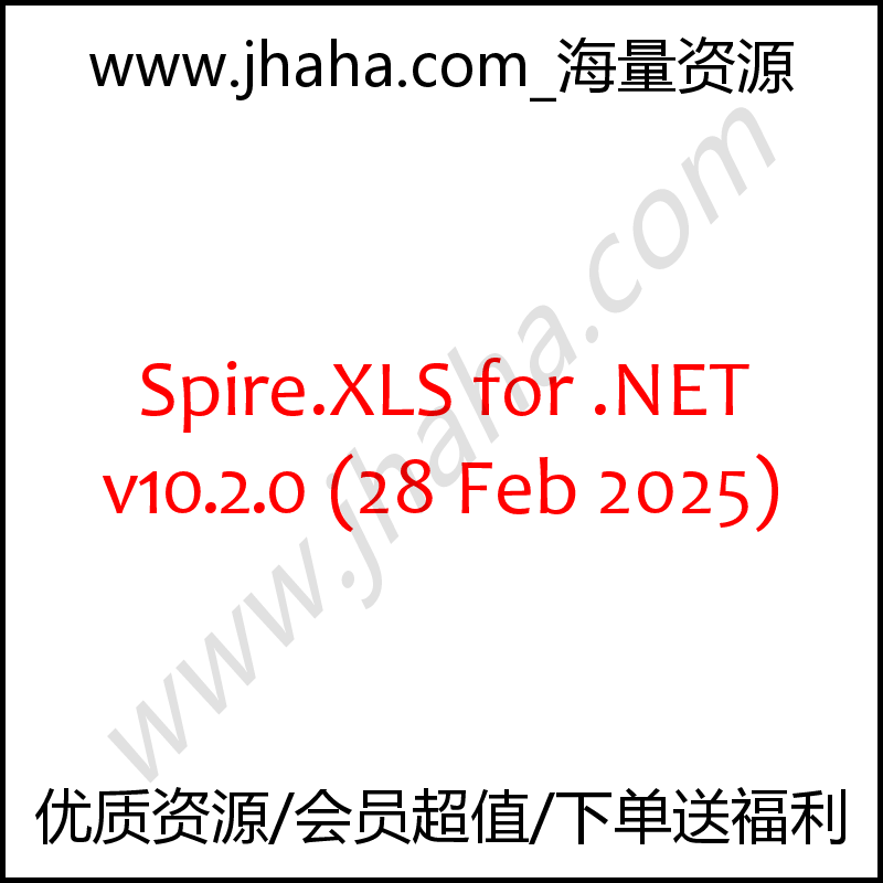 Spire.XLS for .NET v10.2.0