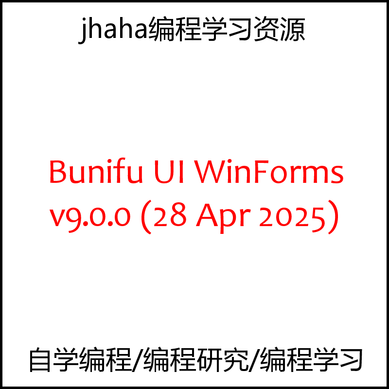 Bunifu UI WinForms v9.0.0