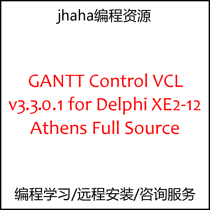 GANTT Control VCL v3.3.0.1