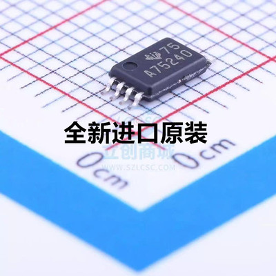 SN75240PWR 丝印 A75240 TSSOP8 ESD抑制器芯片电流温度装置