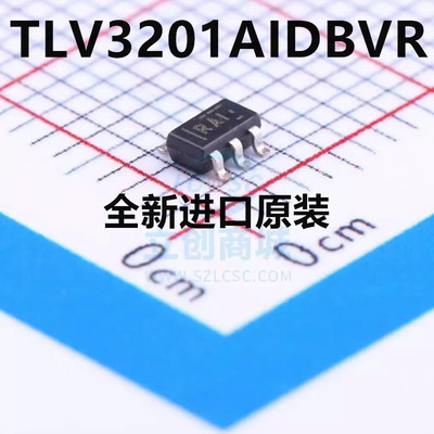 TLV3201AIDBVR TLV3201 丝印RAI 原装进口 电压比较器 SOT23-5