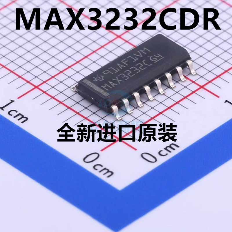 MAX3232CDR MAX3232C MAX3232 SOP16 RS-232 线路驱动器/接收器