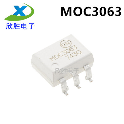 全新进口原装 MOC3063SR2M 贴片SOP6 MOC3063 三端双向可控硅光耦