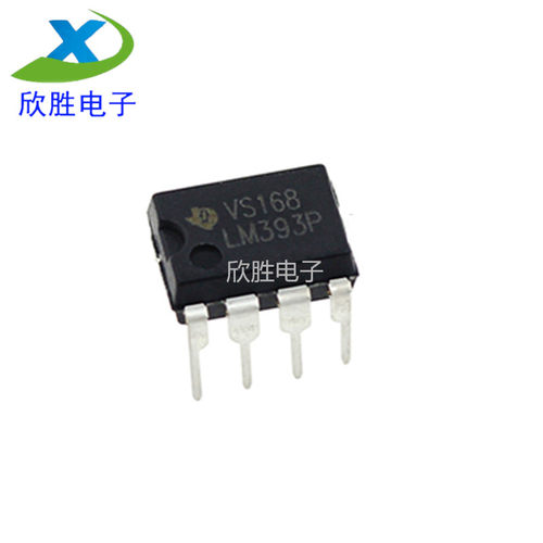 原装正品 直插 LM393P 芯片 双比较器 DIP-8 可直拍