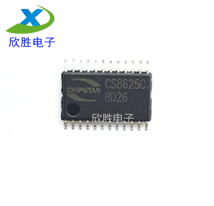 全新原装 CS8625 CS8625C 贴片TSSOP24 单声道D类音频功放芯片