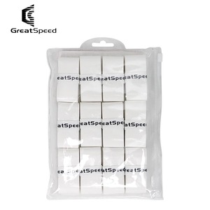 GreatSpeed吸汗带超粘薄网球拍羽毛球拍手胶专业握把胶GS-12平面