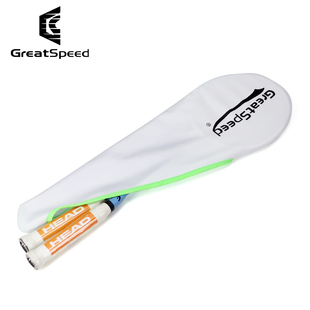 四大满贯GREATSPEED定制网球拍羽毛球拍保护套防磕碰弹力拍套袋子