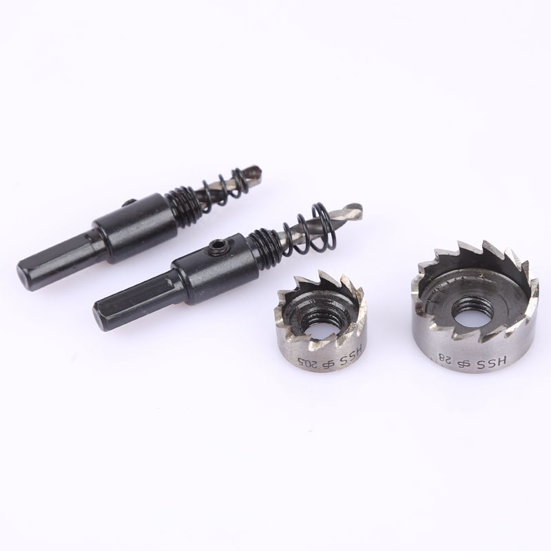 配电箱22速钢开孔器钻头 孔器 铁板金属薄板12电柜16 19 25mm