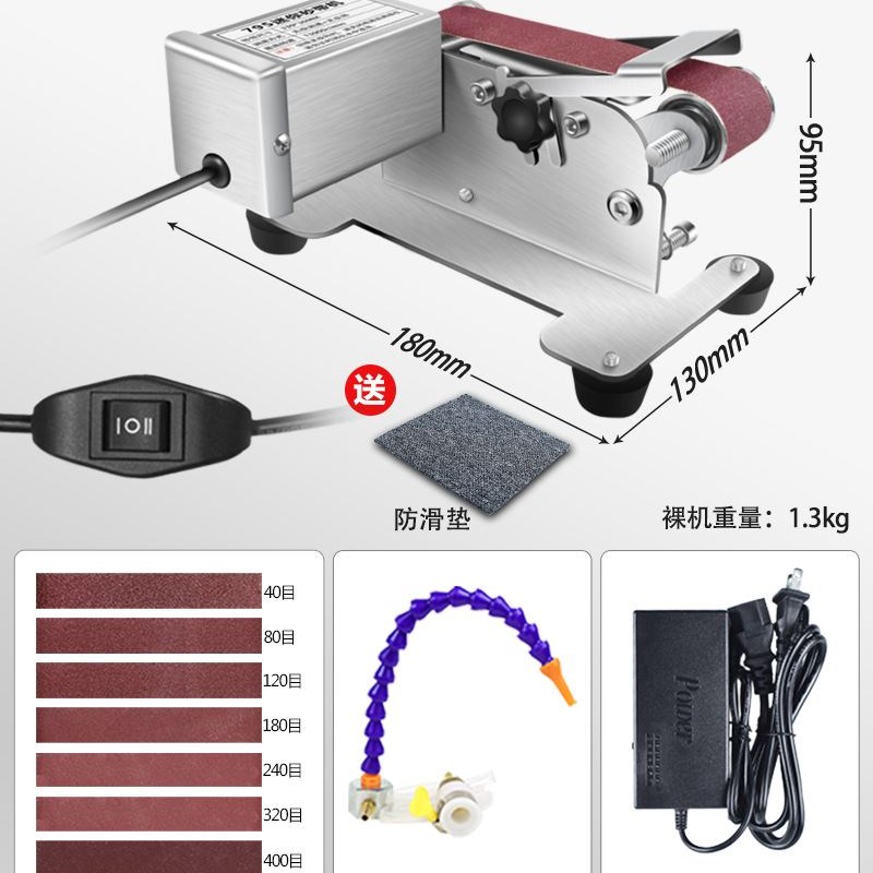 磨刀神器磨刀机全自动小型电动砂带机磨剪刀机器商用磨菜刀机