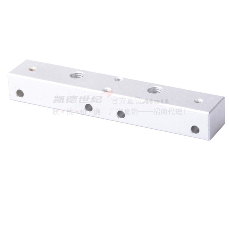 3D打印机配件 Makerbot 双喷头喉管固定块铝块MK8