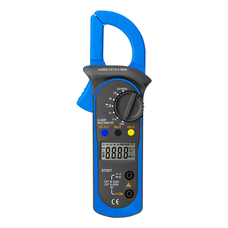 高精度交直流数字钳形万用表 ST201七大功能升级版电压电流二极管