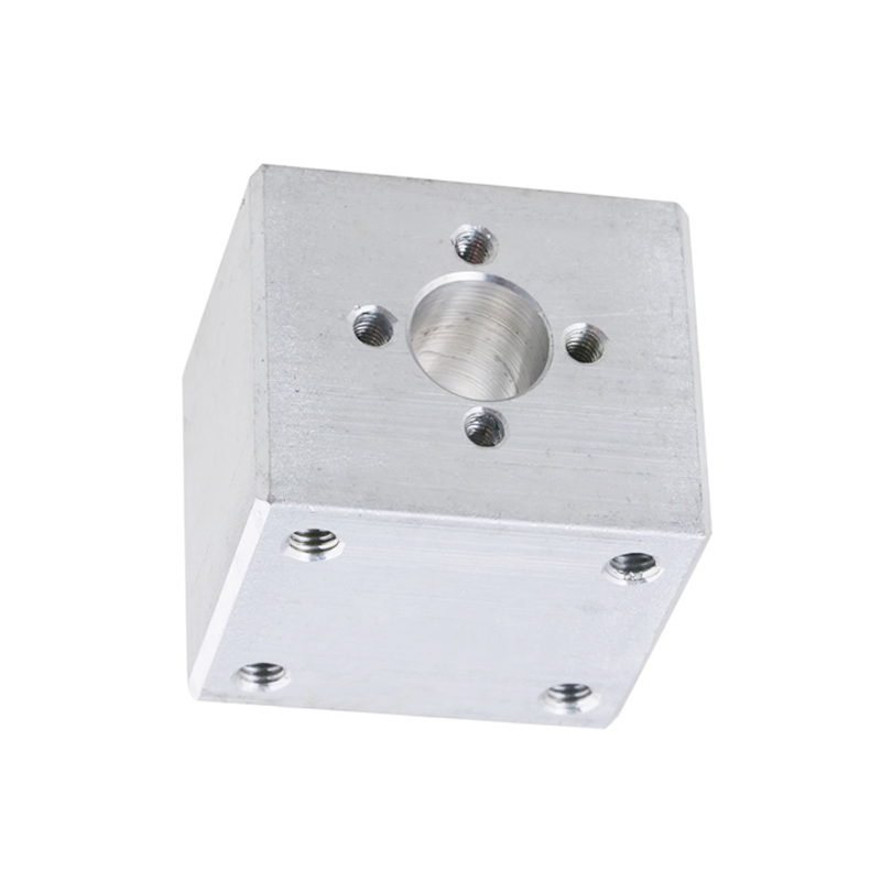 3D打印机新款伺服电机 T型丝杆T8螺母转换座 四方块螺母滑台固定