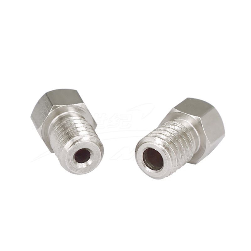 3D打印机配件 Makerbot MK8不锈钢喷嘴 挤出机挤出头尖头喷头