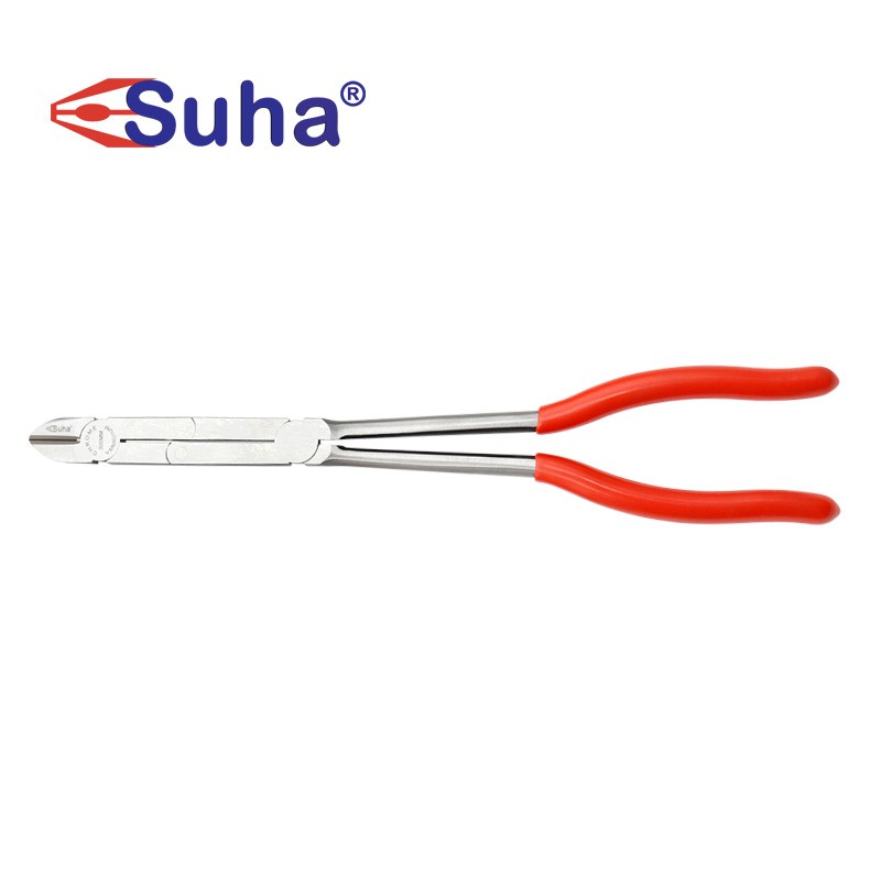 SUHA加长钳长柄钳 省力型实验室钳取物钳长嘴钳 超长钳单手汽修钳