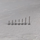Серьги, пирсинг для губы, пирсинг в нос, пирсинг для языка, 9mm