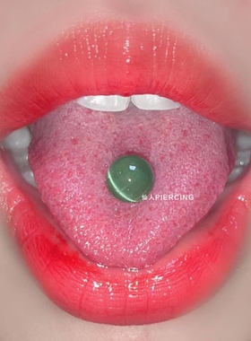 舌钉钛钢外螺纹舌钉仙人piercing