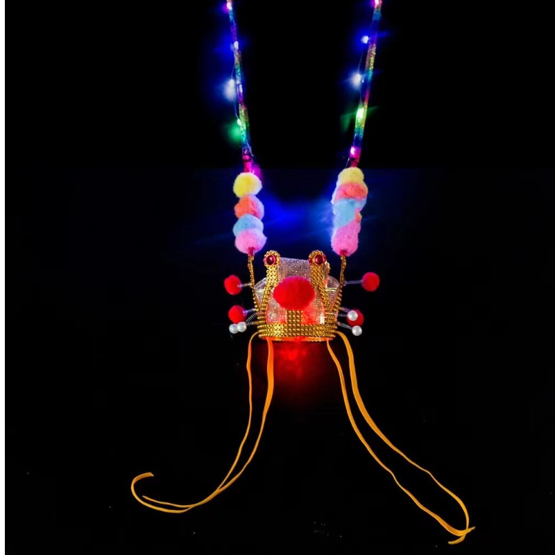 孙悟空发光紫金冠齐天大圣帽子美猴王头冠