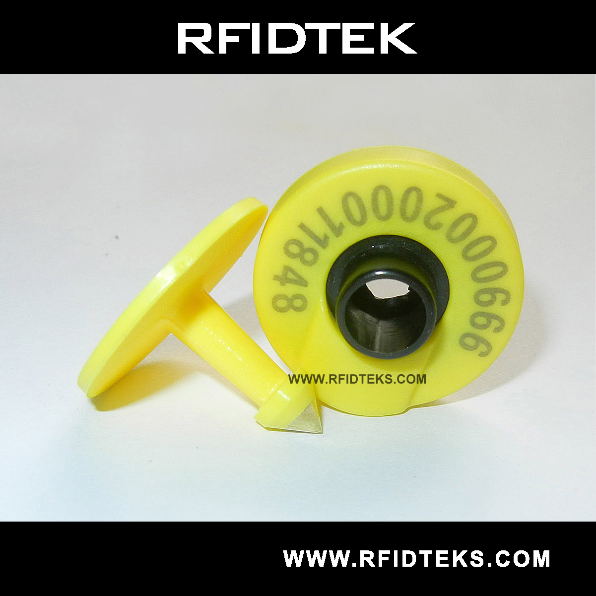 AET02 电子耳标 耳标标签牧业管理标签 牛耳/猪耳标签EM4305芯片