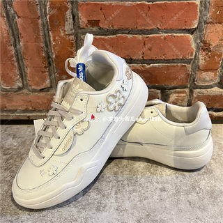 adidas三叶草专柜正品HER COURT立体花朵女子休闲运动鞋HR1389