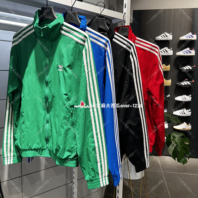 adidas三叶草复古梭织运动外套