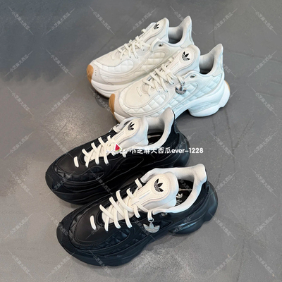 adidas三叶草摩登菱格纹运动鞋