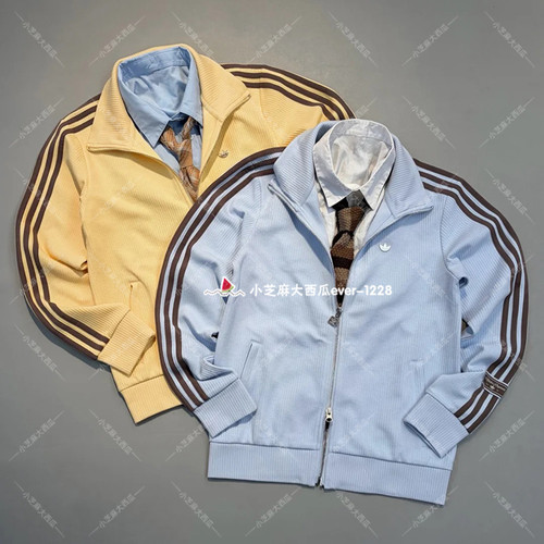 adidas三叶草运动早春薄外套