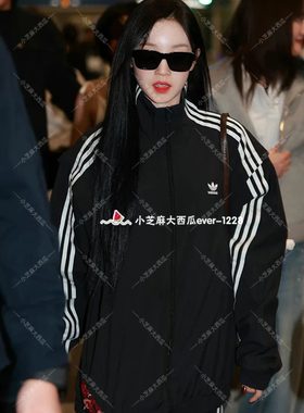 adidas三叶草宋雨琦同款可拆卸衣袖休闲外套JM9251JM9252JM9253