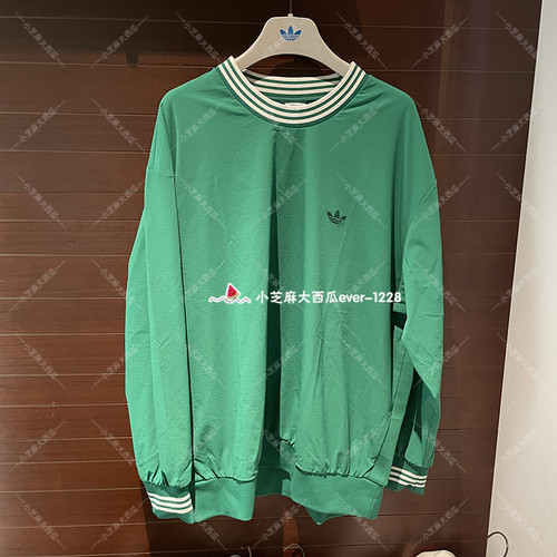 adidas三叶草高尔夫套头长袖卫衣