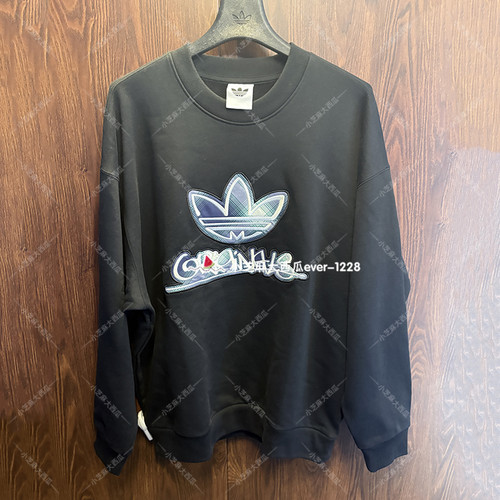 adidas三叶草运动宽松卫衣
