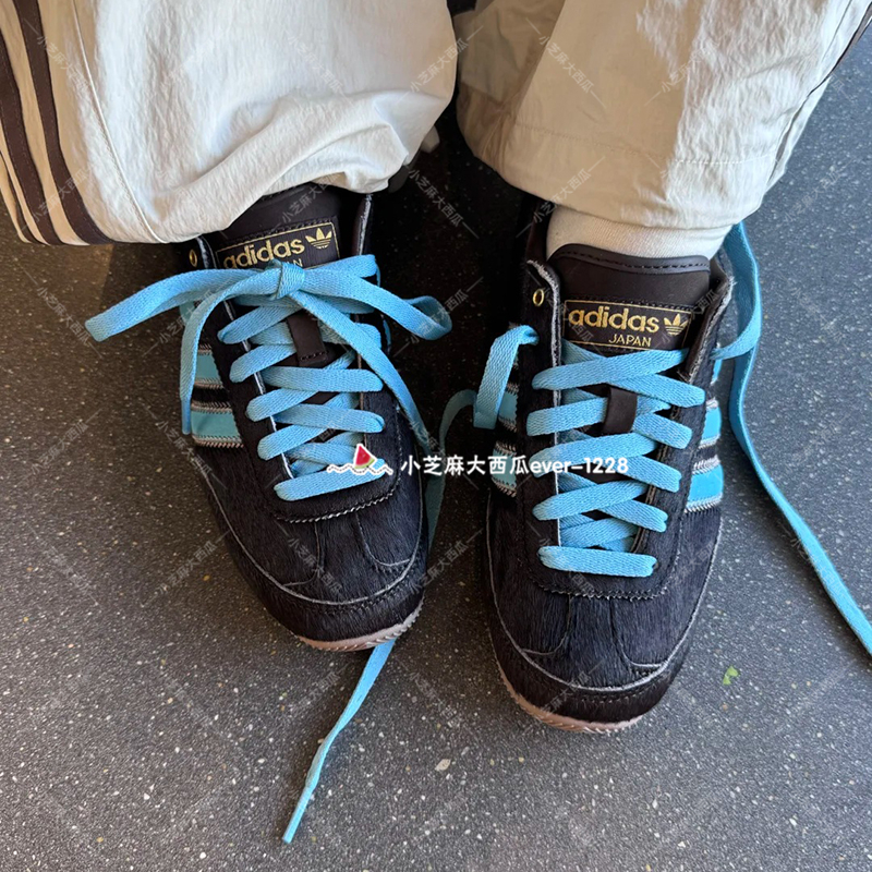 adidas三叶草运动鞋双缝线T头鞋