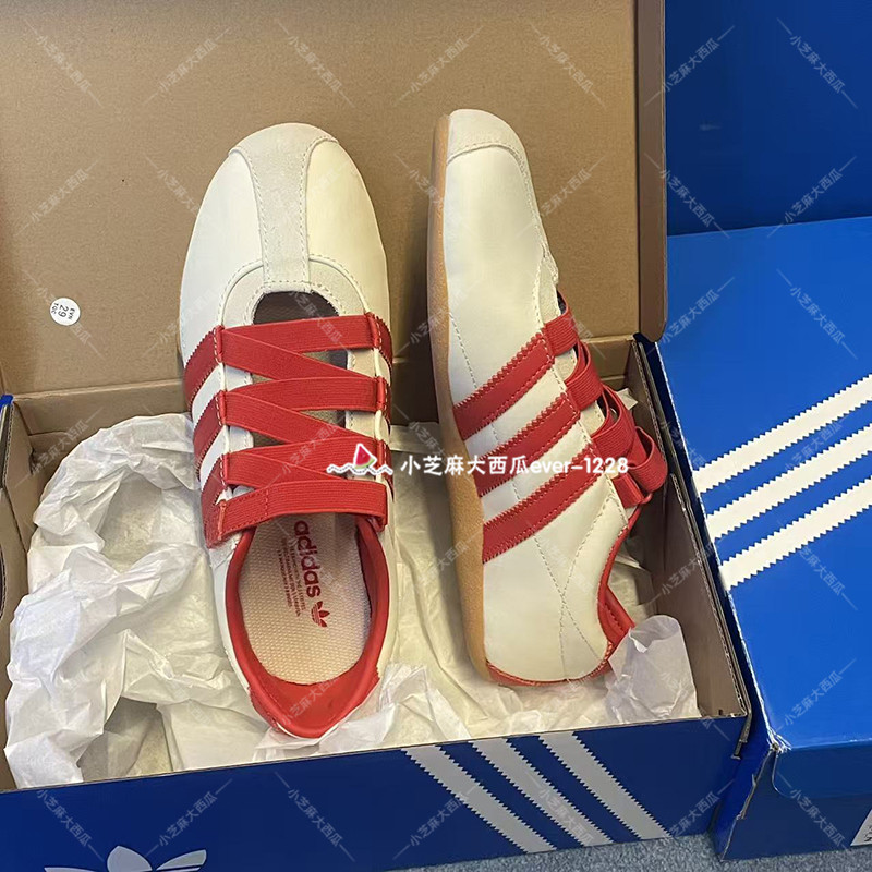 adidas三叶草TOKYO MJ经典女子复古风低帮薄底运动鞋IH3999JR4790
