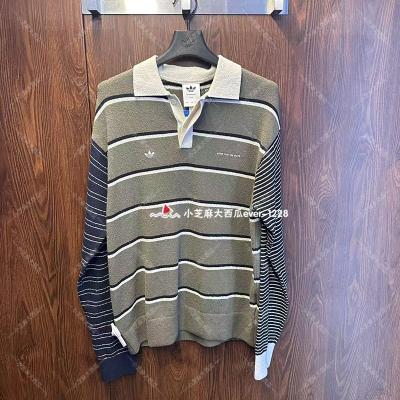 adidas三叶草SFTM联名POLO衫