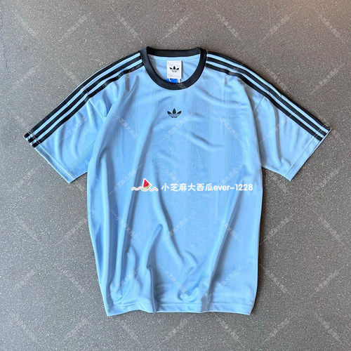 adidas三叶草复古队服球衣
