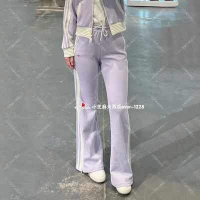 adidas三叶草休闲运动喇叭裤