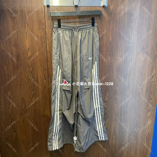 adidas三叶草休闲运动裤伞裤