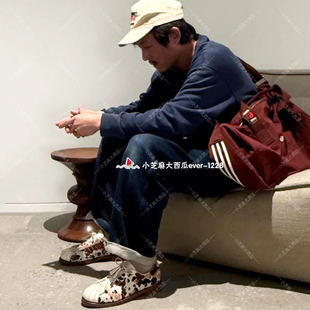 adidas三叶草CLOT陈冠希联名SUPERSTAR牛皮马毛马纹休闲鞋JS5024