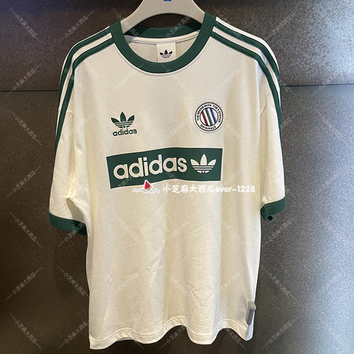 adidas三叶草运动短袖圆领T恤
