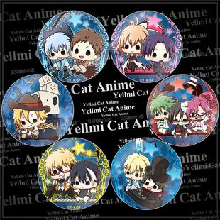 吸血鬼仆人吧唧徽章小黑胸章SERVAMP/サーヴァンプ/E款